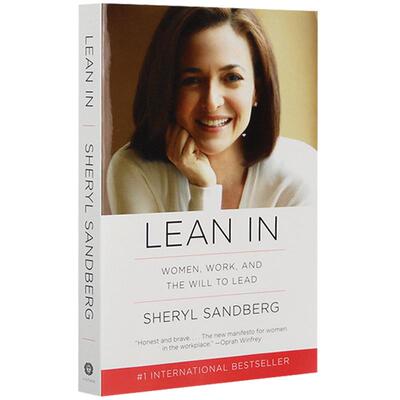 现货 Lean In 英文原版 向前一步 谢丽尔桑德伯格Sheryl Sandberg 精装 毛边版 励志杨澜 徐小平 李开复力荐