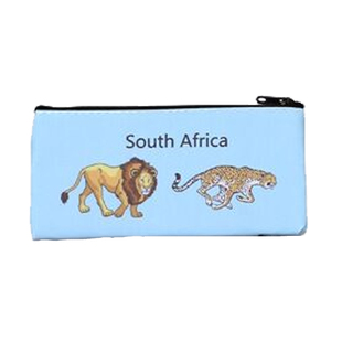 笔袋定制印logo/图案/文字/二维码皮质文具铅笔盒培训班学生礼品