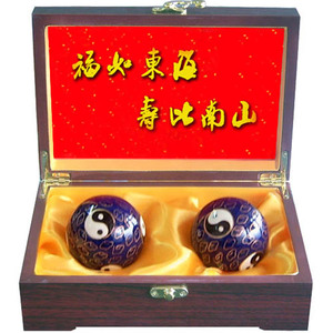 保定铁球老人的礼物生日祝寿健身球保健球手球太极保定铁球健身球