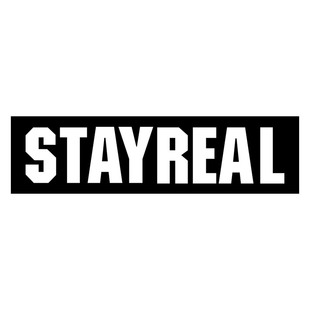 保持真实STAYREAL英文字母大号行李箱贴纸旅行箱贴纸防水不留胶