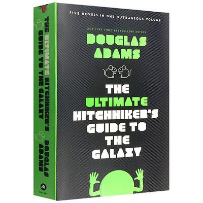 银河系搭车客指南 The Ultimate Hitchhiker’s Guide to the Galaxy 英文原版科幻小说 漫游五部曲 原版