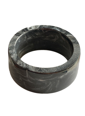 原创树脂刻字礼物戒指手工定制