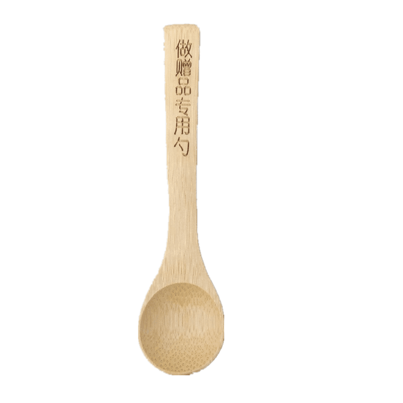 日式小木勺蜂蜜茶叶咖啡果酱长柄