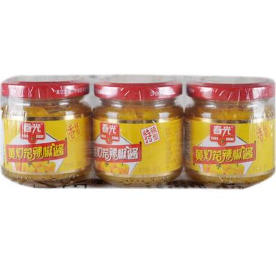 春光黄灯笼辣椒酱2瓶+特辣