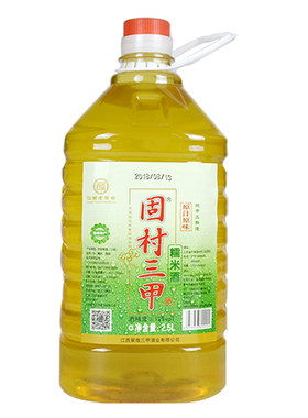 米酒宁都特产固村三甲糯米酒醪糟江西赣州甜米酒客家月子米酒黄酒