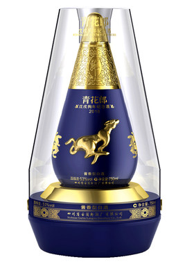 青花郎双瓶礼盒53度酱香型白酒