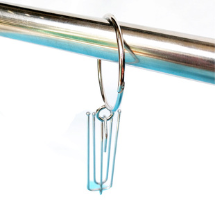 窗帘挂环窗帘扣活口圈开口环窗帘圆圈罗马杆圈环挂钩金属吊环配件