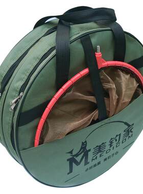 防水三层装多功能加厚圆形渔具包