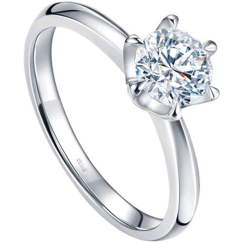 钻石小鸟18K钻石戒指-永恒之约-求婚结婚铂金钻戒女款戒托-RDT48