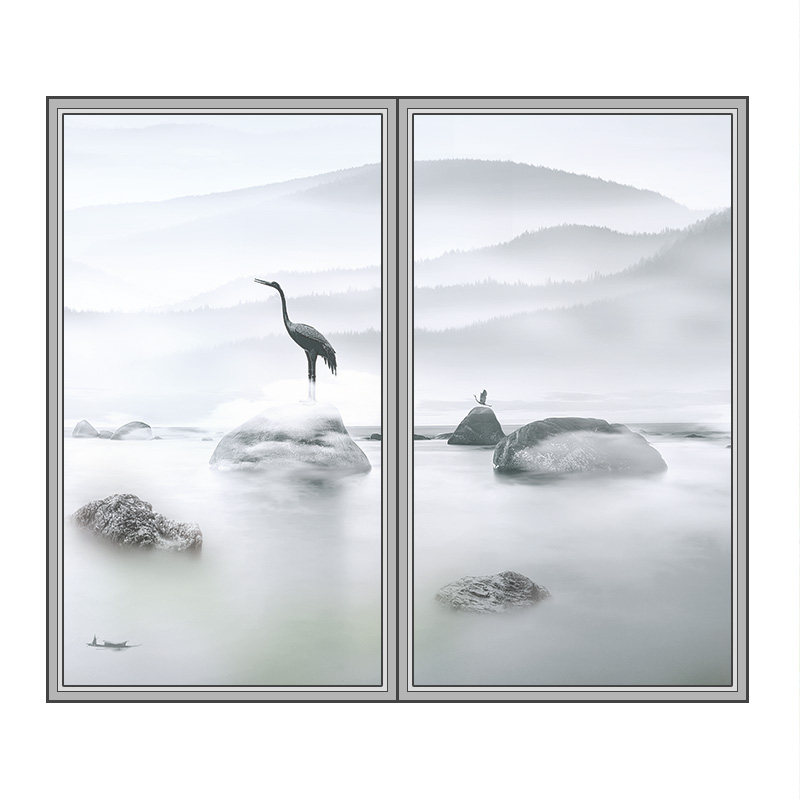 背景墙贴纸客厅移门隔断玻璃墙自粘贴画双面磨砂不透明窗户纸贴膜