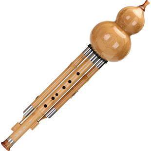 孔雀河全楠木演奏葫芦丝C调降BGF小D调成人自学乐器