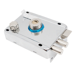 老式门锁外装门锁防盗门锁铁门锁房门锁室内大门锁不锈钢暗锁锁芯