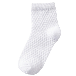 儿童袜子薄款网眼棉袜透气夏季短中筒男孩女童婴儿中大童宝宝船袜
