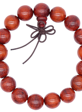 猫眼红檀木手串男女款饰品佛珠