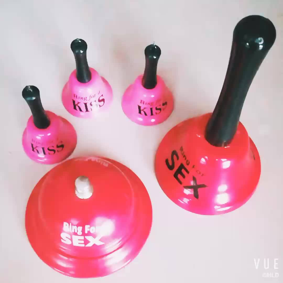 Sex Bell Ring - Adult Novelty Gift For Hen/Stag Parties, Weddings & Bachelor/Bachelorette Nights