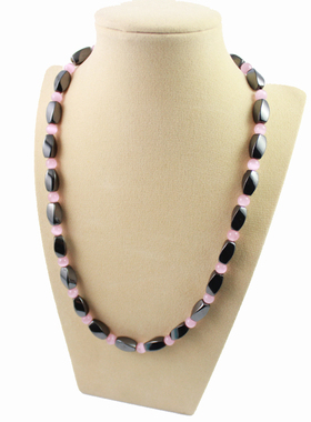 黑胆石保健送父母项链新品爆款