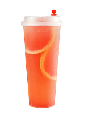 加厚700ml绿色一次性塑料奶茶杯