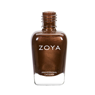 正品ZOYA指甲油秋冬zp812偏光暖深咖古铜金棕色显白持久快干免烤