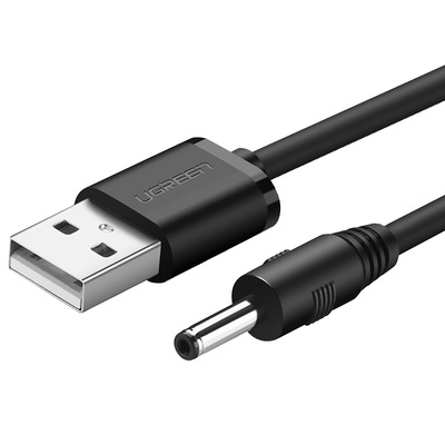 绿联圆孔充电器线露娜USB转