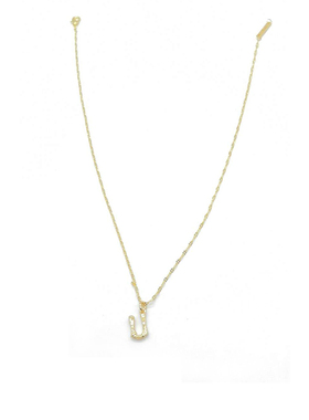 日韩风立体字母可叠戴短项链