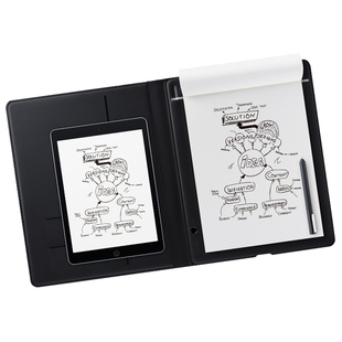 Wacom数位板bamboo Folio智能笔记本电子绘画本数位本手写手绘板