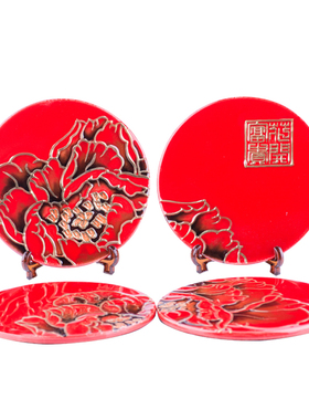 原创手工隔热送礼鎏金家居装饰