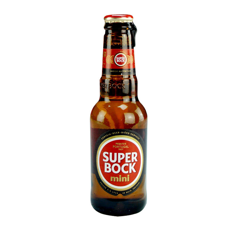 superbock原装进口瓶整箱黄啤酒