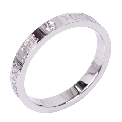 love钛钢戒指男女食指时尚个性