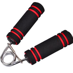 沃尔克 弹簧握力器 泡棉海绵手柄指手力器家用臂肌训练