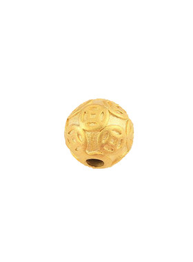 diy毫米仿黄金福字铜钱貔貅散珠