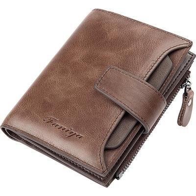 男士钱包驾驶证竖款青年皮夹