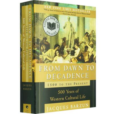 从黎明到衰落 From Dawn to Decadence 西方文化生活五百年-1500年至今 英文原版历史学书 英文版美国国家图书奖 进口英语书籍