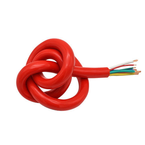 起重机龙门吊行车YC圆电缆线5×4+3×1.5带一根钢丝8芯国标铜芯