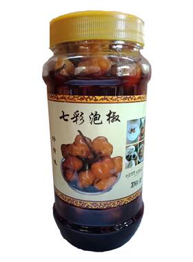广西特产酱泡五彩椒食用小辣五色