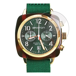 适用周冬雨同款Briston手表钢化软膜40mm表盘布里斯顿保护膜贴膜