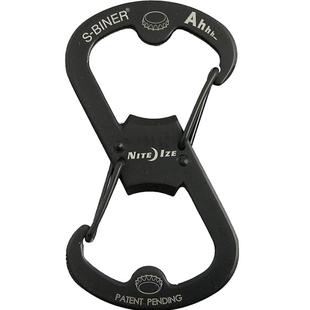 美国奈爱Niteize不锈钢S扣8字扣啊哈开瓶器吉力特快挂钥匙扣挂