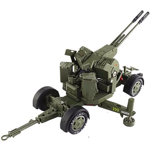 1:35 10PG99式35毫米双管高射炮合金模型牵引炮高炮军事摆件热卖