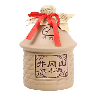 江西名酒井冈山红米酒14.5度2.5L干型 井冈特产 红军可乐正品保障