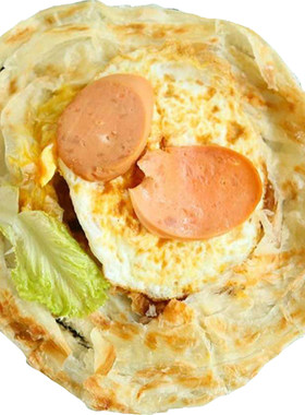 手抓饼速食早餐煎饼原味无添加剂