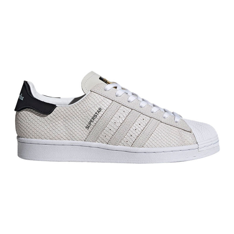 运动板鞋Adidas三叶草蛇纹系带