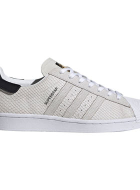 运动板鞋Adidas三叶草蛇纹系带