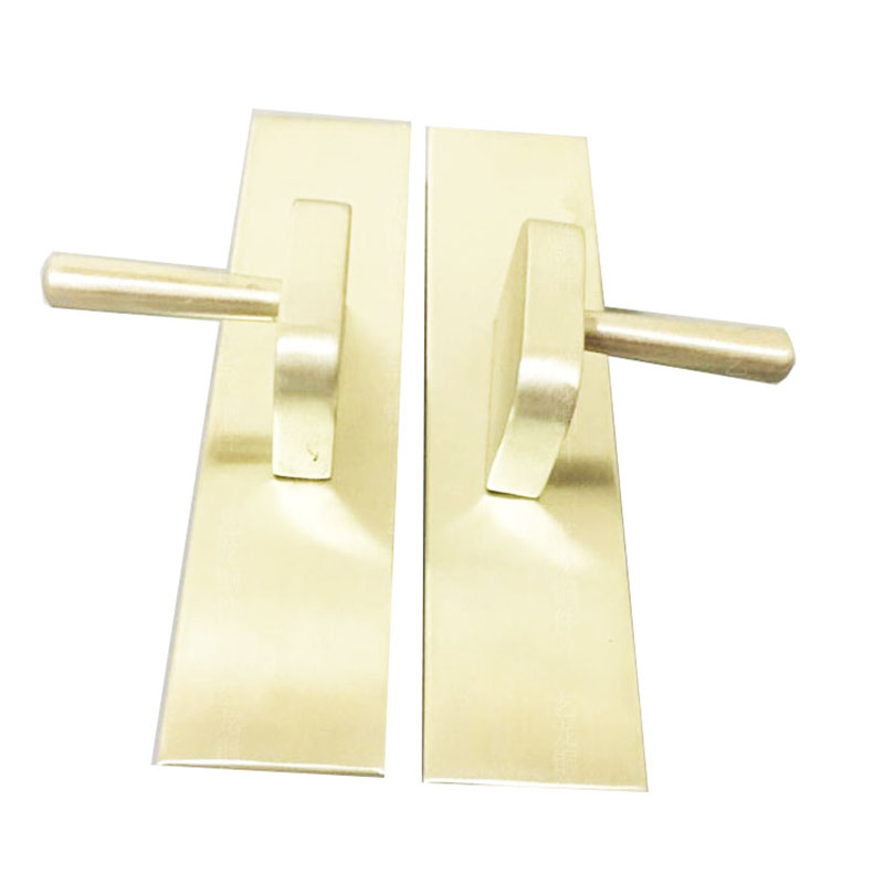 包邮热卖仿古新中式家具简约柜门衣柜加厚铜拉手纯白铜双开门把手