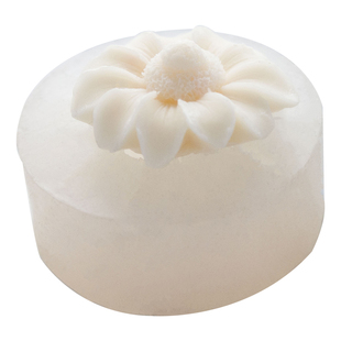 爱皂坊单孔花型手工皂软硅胶模具小玫瑰花朵自制皂中皂食品级模具