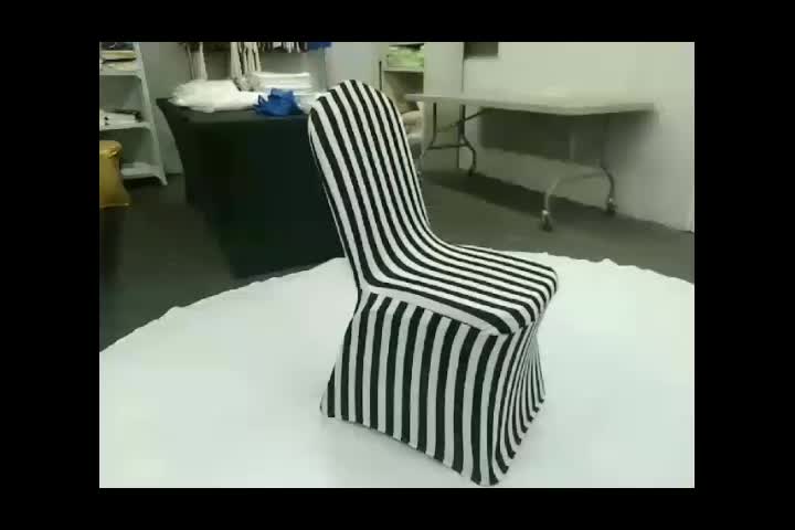 Wholesale Banquet Zebra Print Chair Covers Wedding Decoration