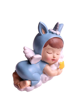 可爱风千纸鹤树脂汽车天使娃娃