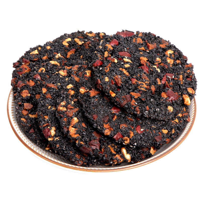 核桃红枣500g芝麻饼包邮