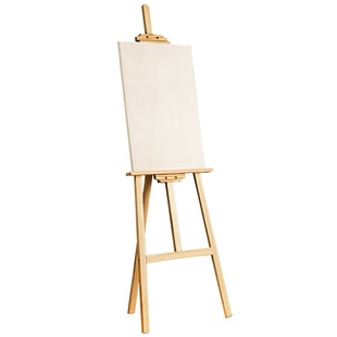 画架初学者支架式画板画架套装折叠木制可升降多功能简易伸缩画室油画美术水彩丙烯木质素描画架套装