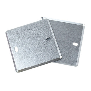 86型铁暗盒盖板插座底盒接线盒金属开关盒盖板无孔八角盖板200装