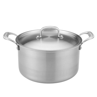 316不锈钢汤锅304粥锅煲汤20cm22cm2426cm2830电磁炉燃气通用加厚