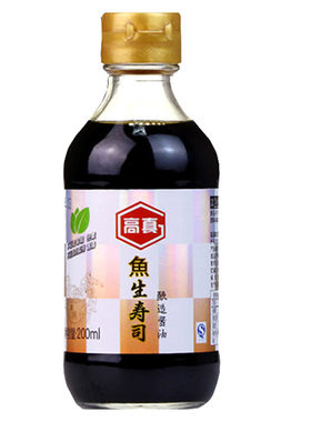 日式酱油高真鱼生寿司酱油日式料理酱油200ml调味酱油